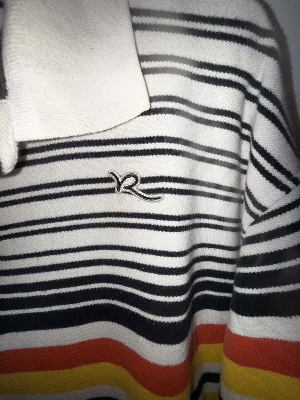 Rocawear Striped Polo Shirt 3XL - Picture 3 of 7